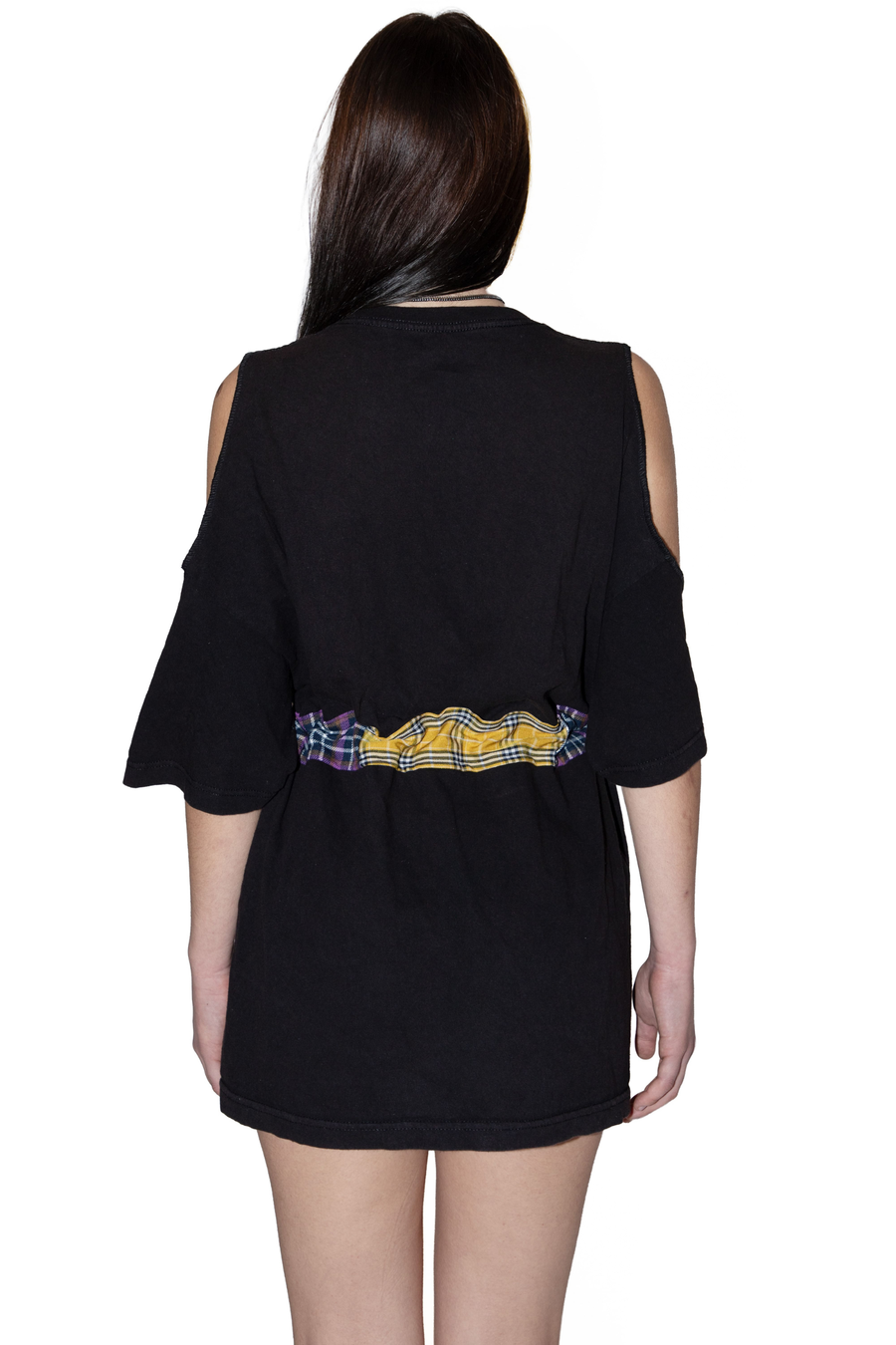 Vestito Over/tee regolabile con patch